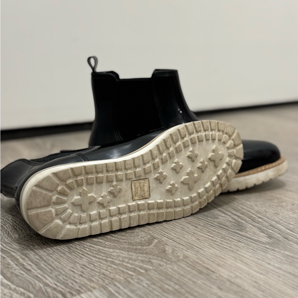 Black Chelsea Rain Boots - Women’s - Picture 2 of 3